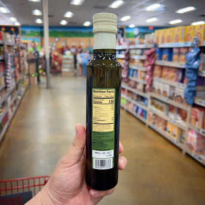 Trader Joe's Spanish Organic Extra Virgin Garlic Flavored Olive Oil Cold Pressed USDA Organic 8.5 fl oz