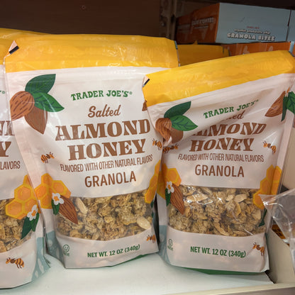Trader Joe's Salted Almond Honey Granola, 12 oz