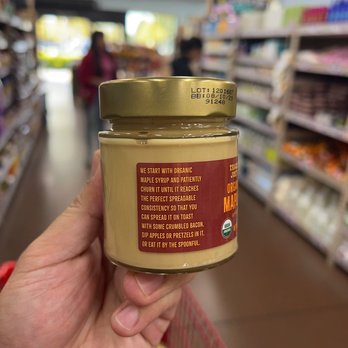 Trader Joe's Organic Maple Butter, 7 oz product image 5