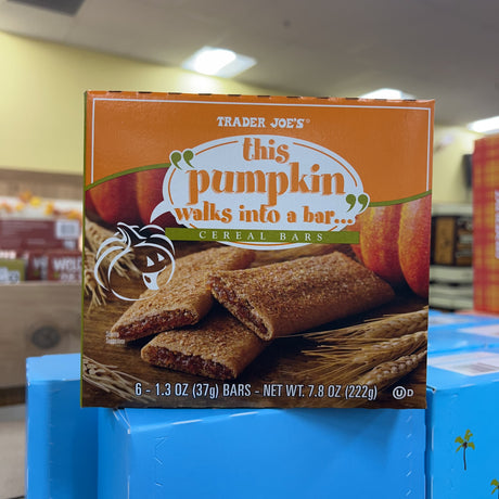 Trader Joe’s “This Pumpkin Walks Into a Bar…” Cereal Bars 6 Pack 7.8 oz product image 6