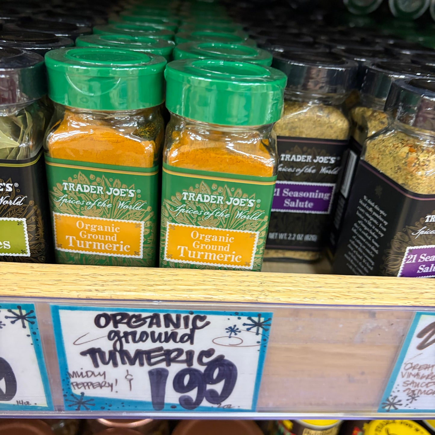 Trader Joe's USDA Organic Ground Turmeric 2 oz (57g) | Kosher | Pure Turmeric Spice