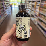 Trader Joe's Organic Pure Bourbon Vanilla Extract USDA Organic 4 fl oz (118mL)