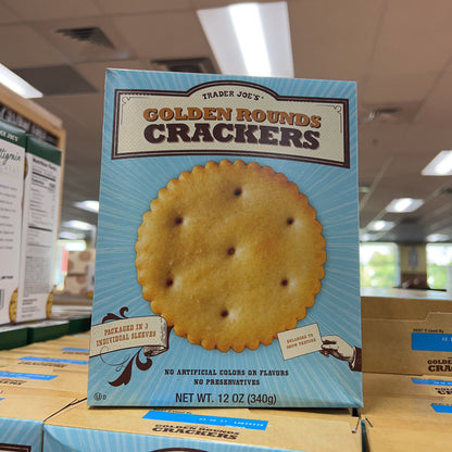 Trader Joe's Golden Rounds Crackers