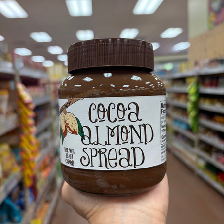 Trader Joe's Cocoa Almond Spread 13 oz No Palm Oil Made in Belgium