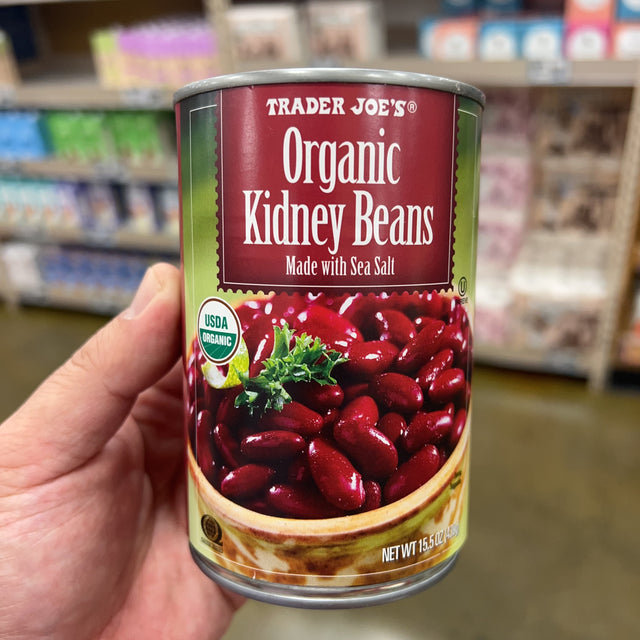 Trader Joe's Organic Kidney Beans, 15.5 oz product image