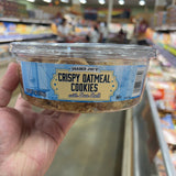 Trader Joe's Crispy Oatmeal Cookies with Sea Salt 7 oz