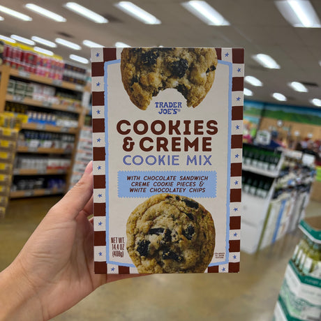Trader Joe's Cookies & Creme Cookie Mix, 14.4 oz (408g)