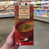 Trader Joe's Organic Free Range Chicken Broth 32 fl oz — product image 1