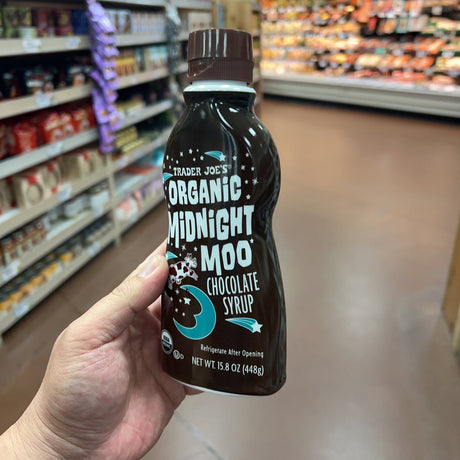 Trader Joe's Organic Midnight Moo Chocolate Syrup 15.8 oz