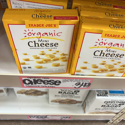 Trader Joe's Organic Mini Cheese Sandwich Crackers
