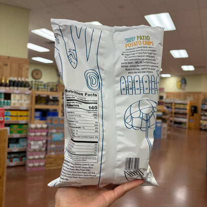 Trader Joe's Patio Potato Chips, 6 oz (170g)
