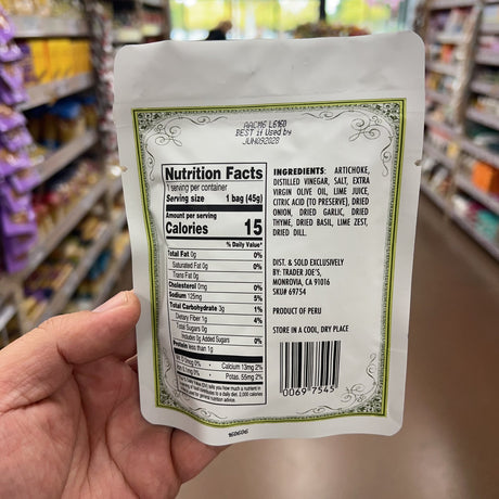 Trader Joe's Marinated Artichokes On The Go 1.58 oz, product image 2