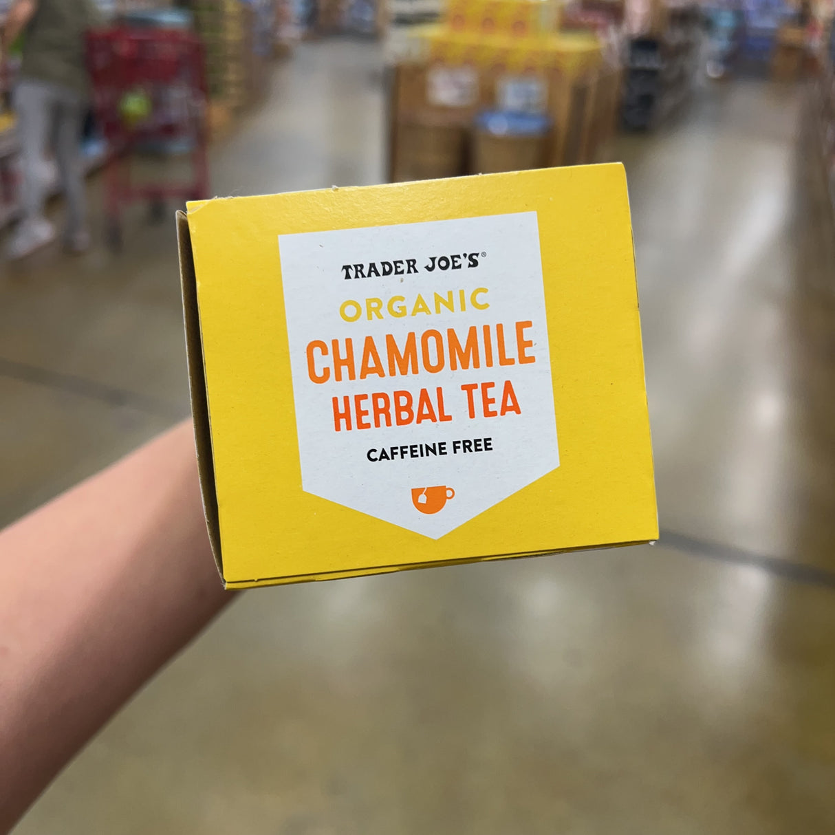 Trader Joe's Organic Chamomile Herbal Tea 20 Bags 0.7 oz product image 5