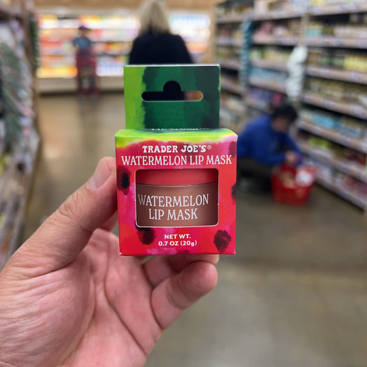 Trader Joe's Watermelon Lip Mask 0.7 oz – Hydrating Lip Treatment