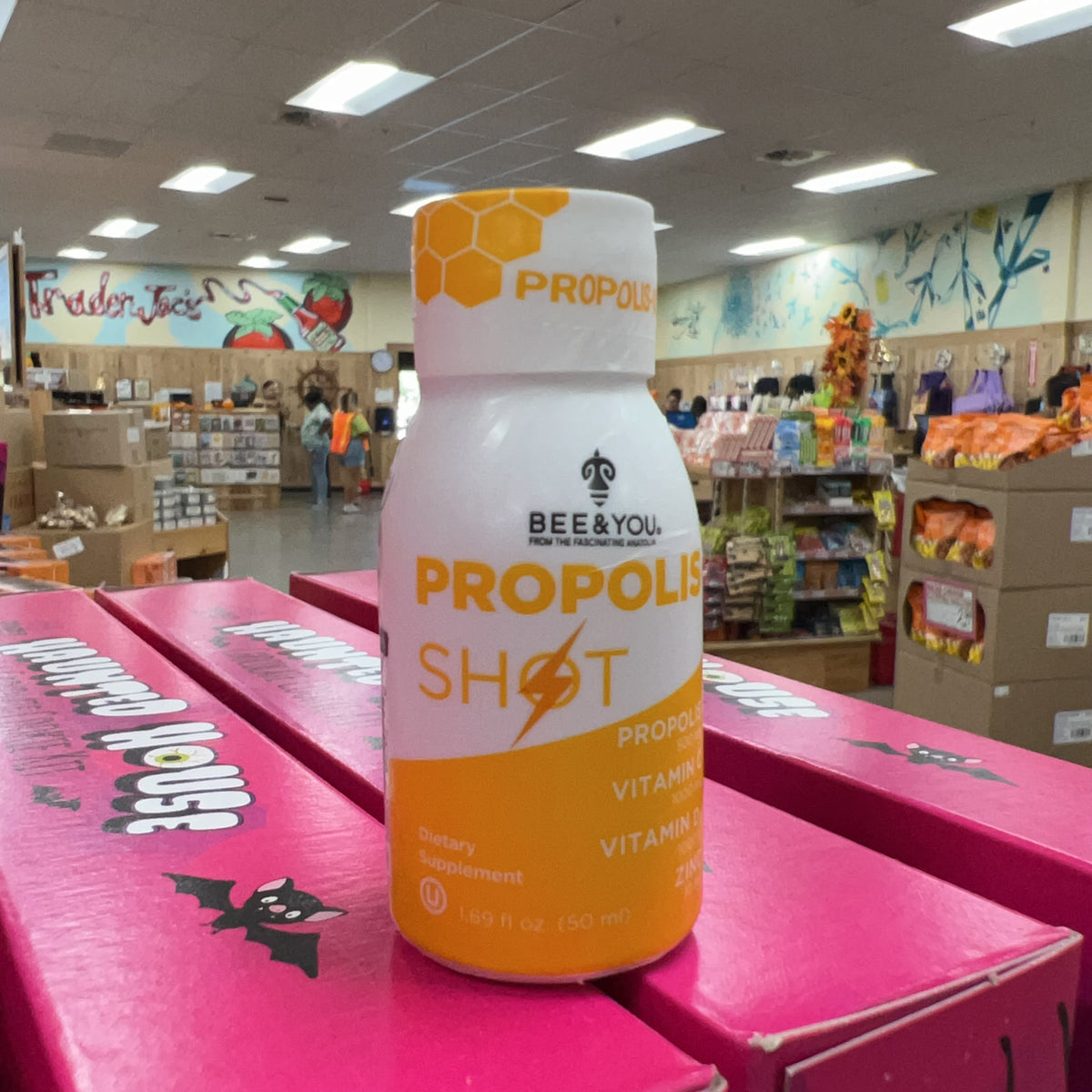 Bee & You Propolis Shot with Vitamin C, Vitamin D3 & Zinc 1.69 fl oz