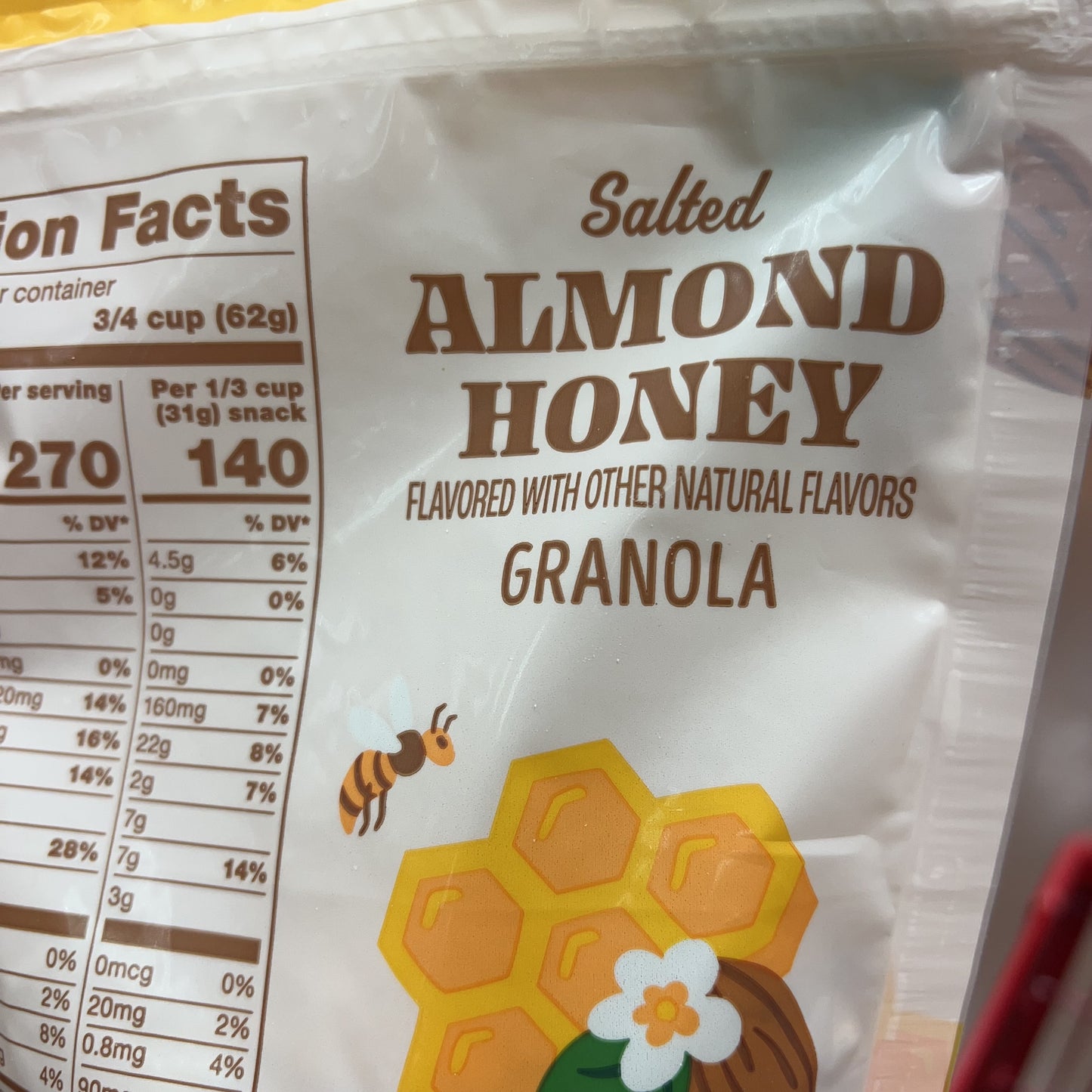 Trader Joe's Salted Almond Honey Granola, 12 oz (340g)