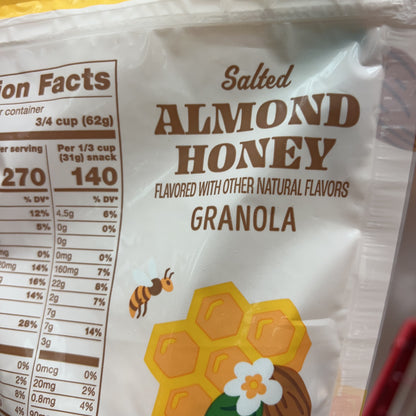 Trader Joe's Salted Almond Honey Granola, 12 oz