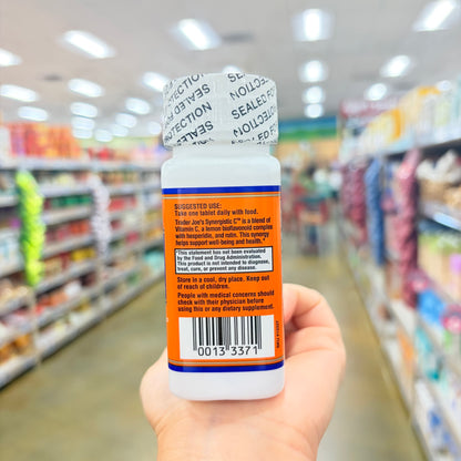 Trader Joe's Synergistic C Vitamin C Complex Dietary Supplement 100 Tablets