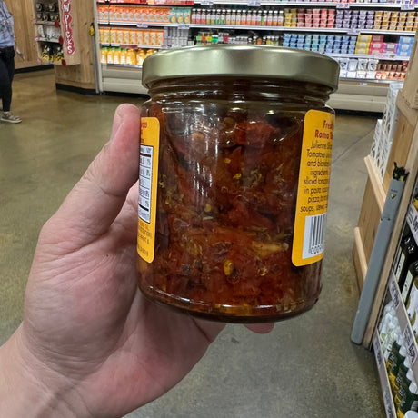 Trader Joe's Julienne Sliced Sun Dried Tomatoes in Olive Oil 8.5 oz (241g)