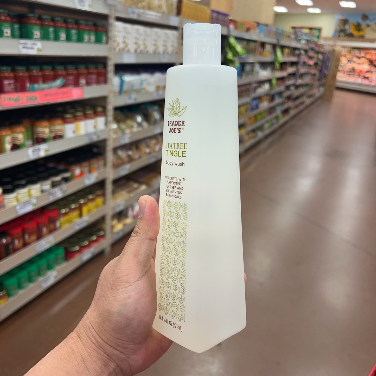 Trader Joe's Tea Tree Tingle Body Wash