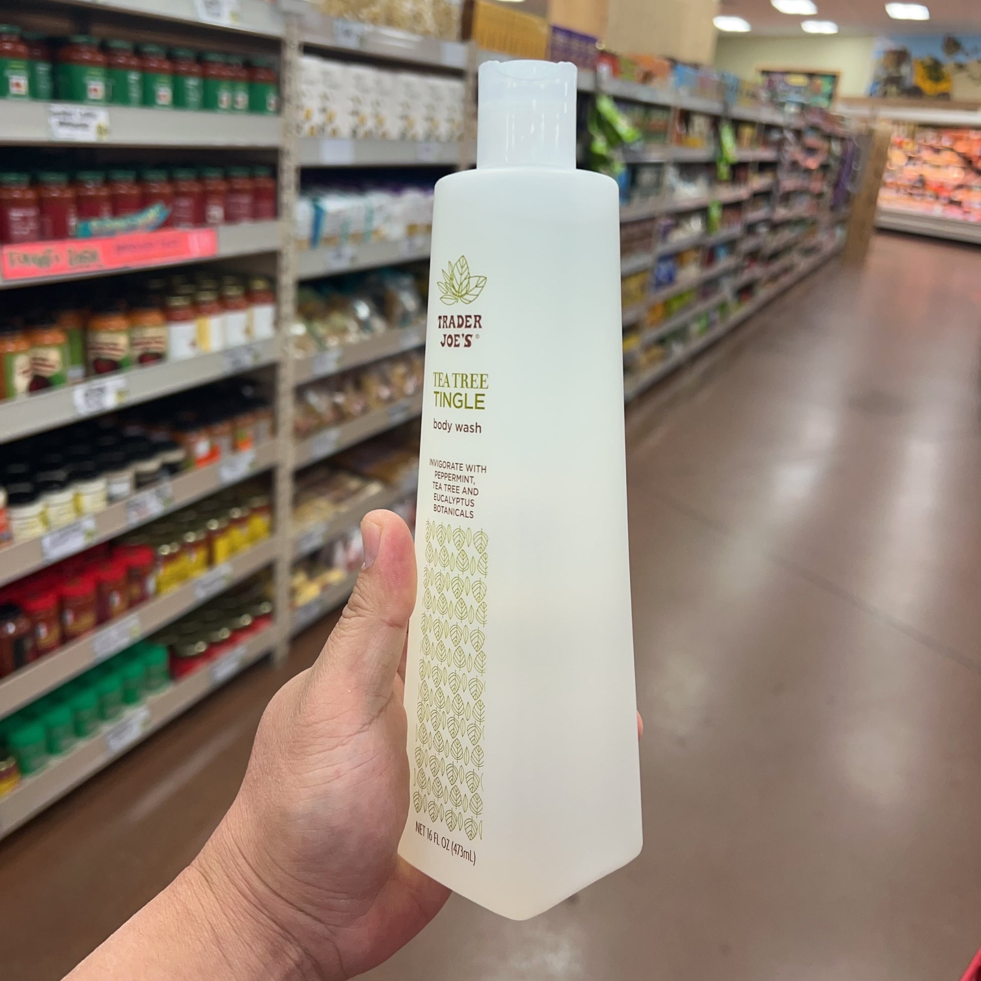 Trader Joe's Tea Tree Tingle Body Wash