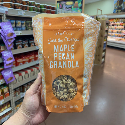 Trader Joe's Just the Clusters Maple Pecan Granola, 16 oz