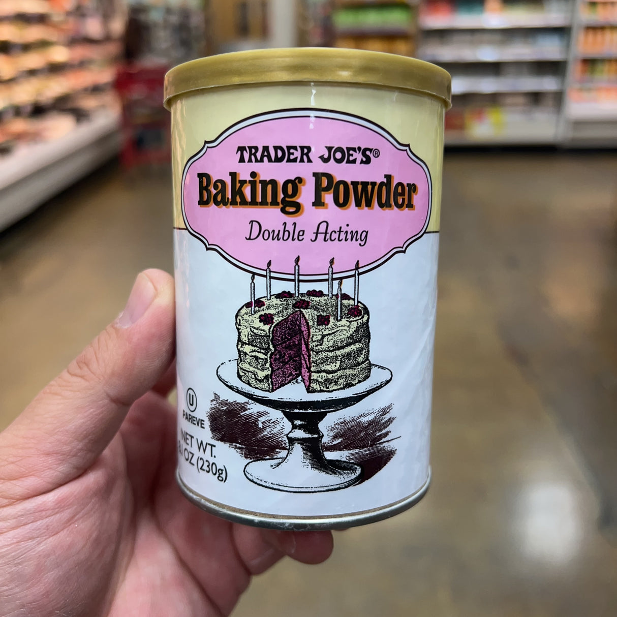 Trader Joe's Baking Powder Double Acting