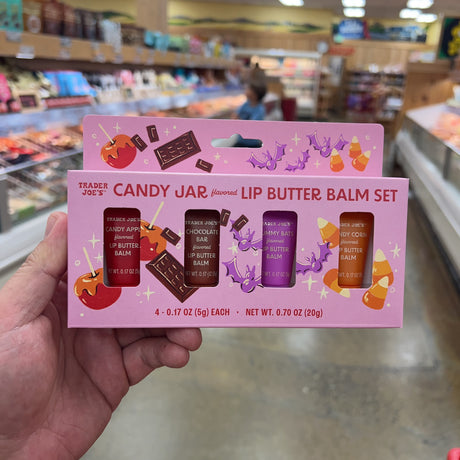 Trader Joe's Candy Jar Flavored Lip Butter Balm Set — additional product detail