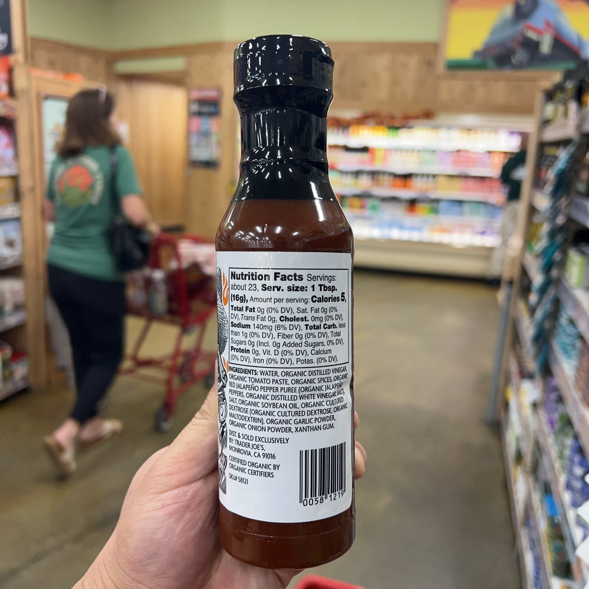 Trader Joe’s Organic Spicy Taco Sauce 13 oz - product image 3