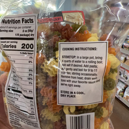 Trader Joe's Organic Pasta Radiatore of Many Colors 12 oz product image 3