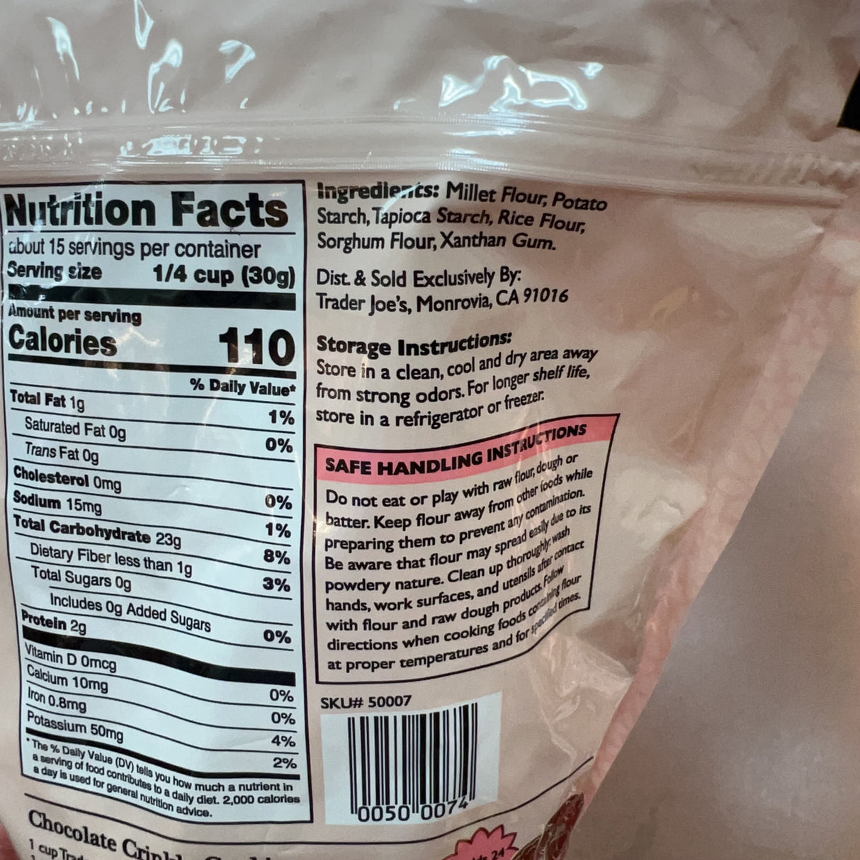 Trader Joe's Gluten Free All Purpose Flour, 16 oz product image 4