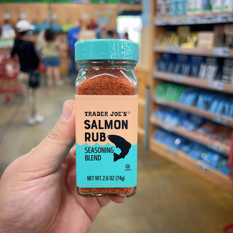 Trader Joe's Salmon Rub Seasoning Blend Kosher Pareve 2.6 oz