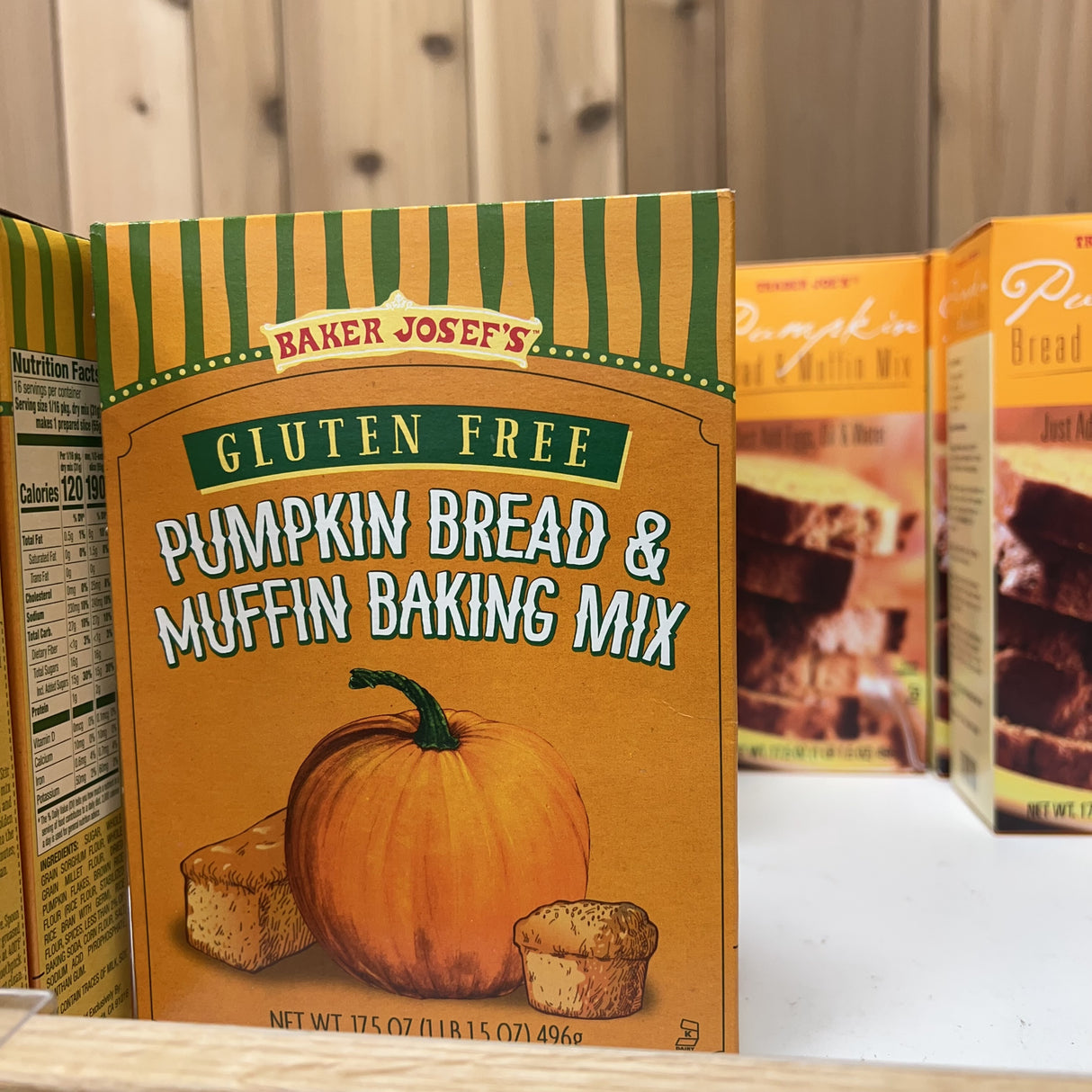 Baker Josef's Gluten Free Pumpkin Bread & Muffin Baking Mix, 17.5 oz product image 7