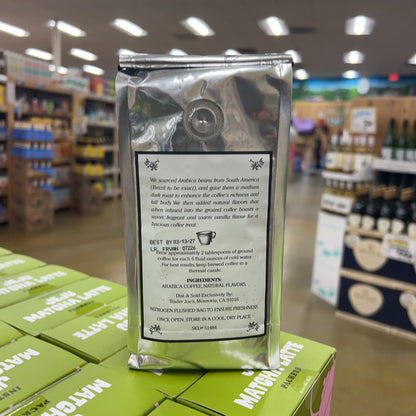 Trader Joe's French Vanilla Coffee Medium Dark Roast Ground 100% Arabica 14 oz