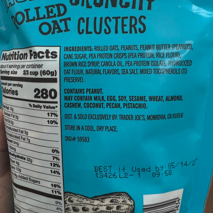 Trader Joe's Peanut Butter Protein Granola