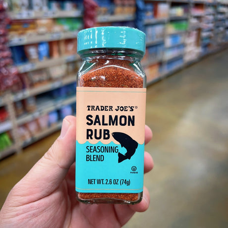Trader Joe's Salmon Rub Seasoning Blend Kosher Pareve 2.6 oz