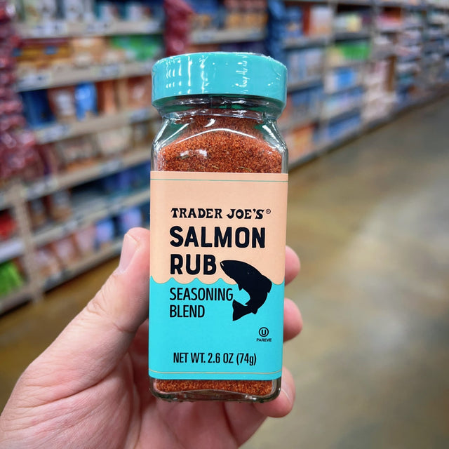 Trader Joe's Salmon Rub Seasoning Blend Kosher Pareve 2.6 oz