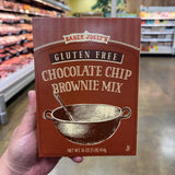 Baker Josef's Gluten Free Chocolate Chip Brownie Mix 16 oz (1 lb) product image
