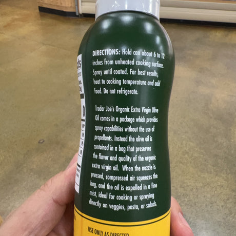 Trader Joe’s Organic Extra Virgin Olive Oil Spray 5 oz - product image 7