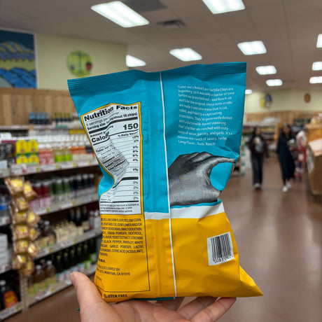 Trader Joe's Rolled Corn Tortilla Chips Ranch Flavored 9 oz
