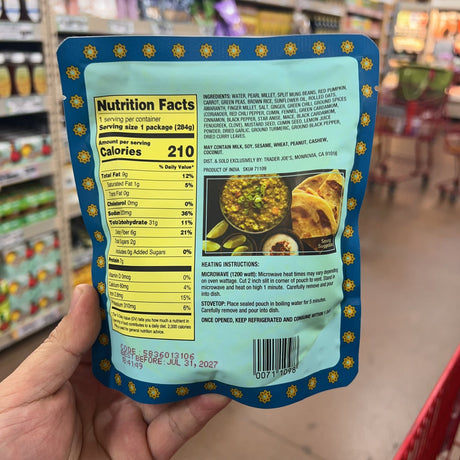 Trader Joe's Indian Fare Kitchari 10 oz, product image 2