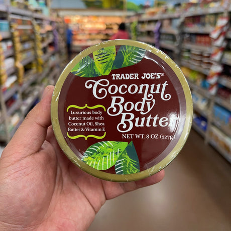 Trader Joe's Coconut Body Butter 8 oz (227g)