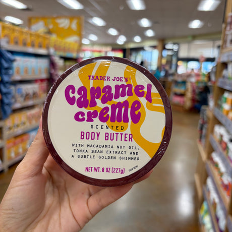 Trader Joe's Caramel Creme Scented Body Butter 8 oz product image
