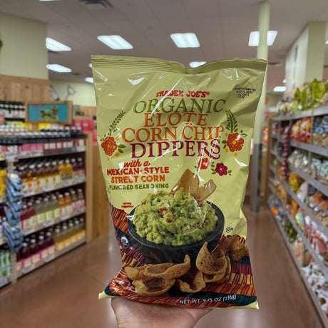 Trader Joe's Organic Elote Corn Chip Dippers, 9.75 oz (276g)