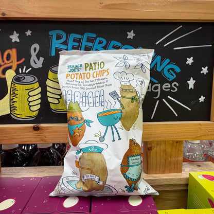 Trader Joe's Patio Potato Chips, 6 oz (170g)