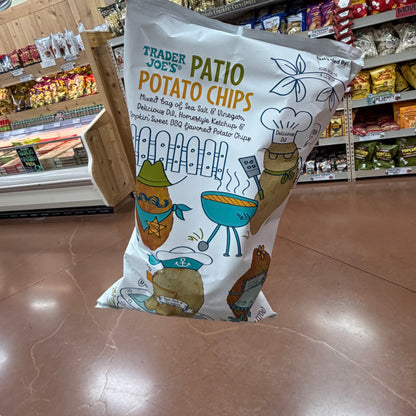 Trader Joe's Patio Potato Chips, 6 oz (170g)