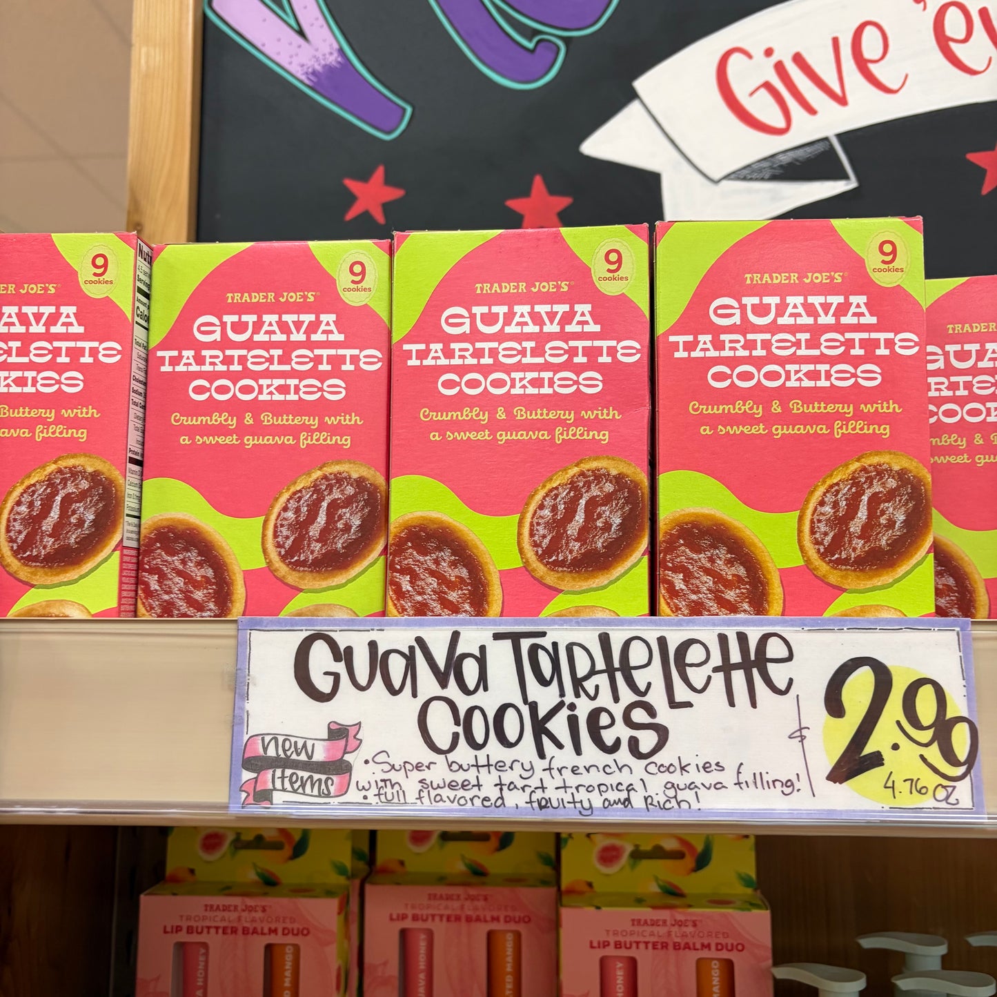 Trader Joe's Guava Tartelette Cookies