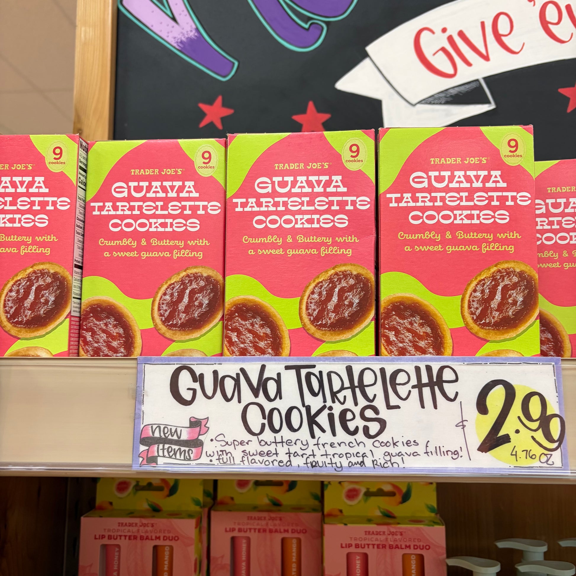 Trader Joe's Guava Tartelette Cookies