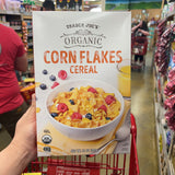 Trader Joe's Organic Corn Flakes Cereal 12 oz