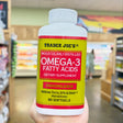Trader Joe's Molecularly Distilled Omega-3 Fatty Acids Odorless 90 Softgels product image